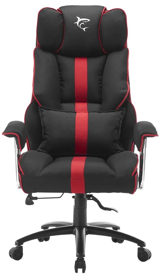 WHITE SHARK EXTRA SOFT GAMING CHAIR BLACK-RED LE MANS