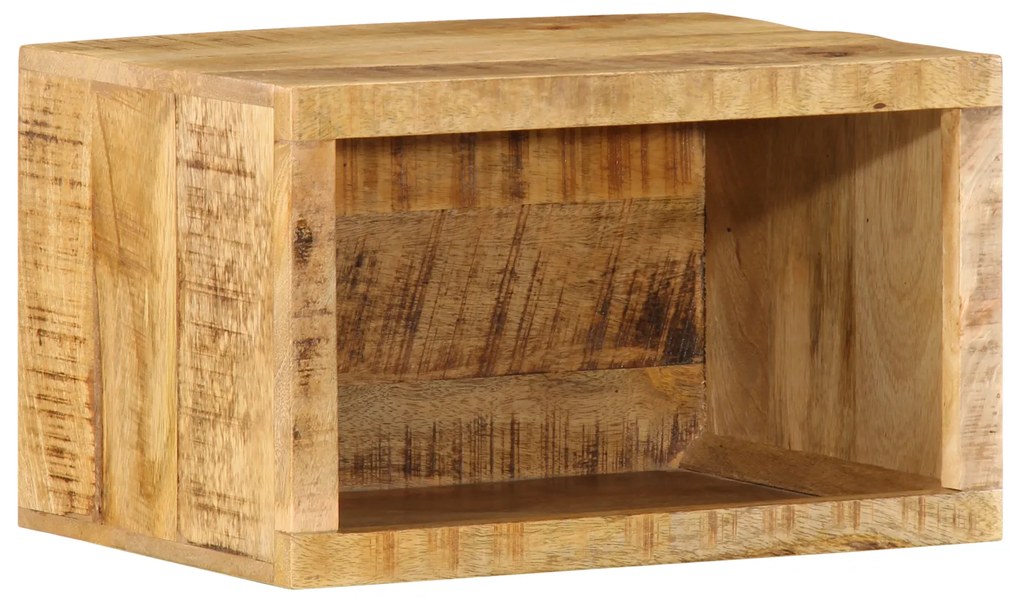 vidaXL Επιτοίχιο Κομοδίνο 40x30x25 εκ. Μασίφ Ξύλο Μάνγκο