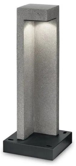 Κολωνάκι Κήπου-Εξωτερικού Χώρου TITANO PT D74 Ideal Lux-246987-Γκρι 246987