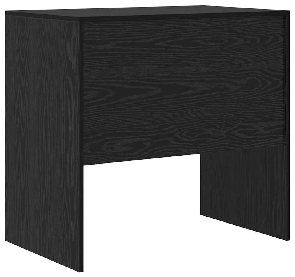 vidaXL Γραφείο Μαύρη δρυς 80 x 50 x 76 εκ. Επεξεργασμένο ξύλο