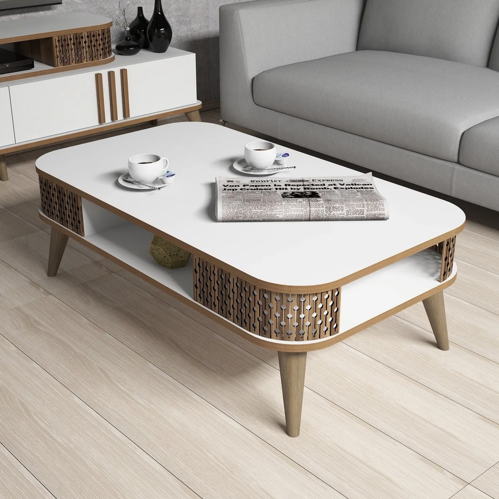 Coffee Table Eylül - White White