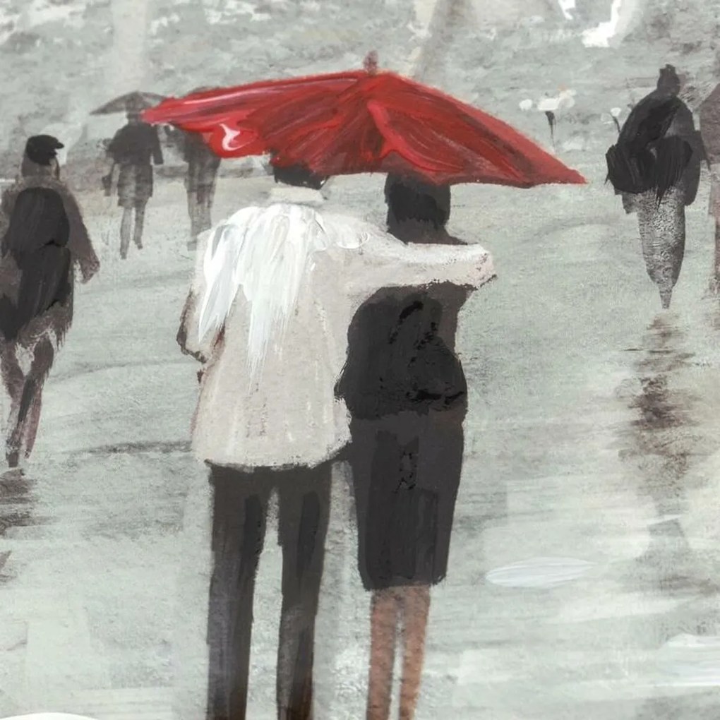 Καμβάς DKD Home Decor πολυστερίνη Καμβάς 60 x 3 x 60 cm 63 x 3 x 63 cm