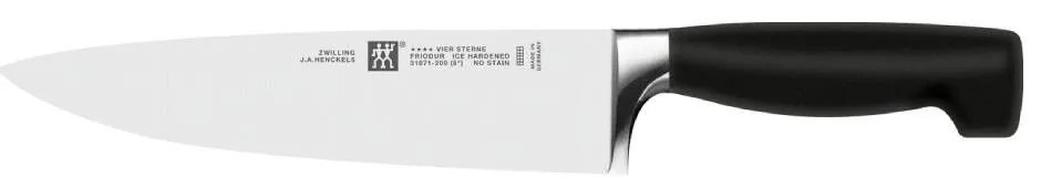 Μαχαίρι Chef Vier Sterne 31071-201 20cm Black Zwilling Stainless Steel