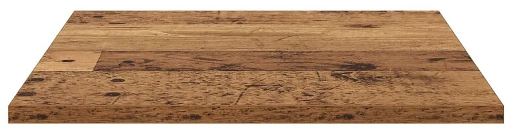 vidaXL Ράφι Βιβλίων 4 pcs Καφέ 40 x 40 x 1.5 cm Επεξεργασμένο ξύλο