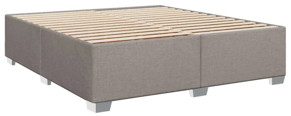 ΚΡΕΒΑΤΙ BOXSPRING ΜΕ ΣΤΡΩΜΑ TAUPE 180X200 ΕΚ. ΥΦΑΣΜΑΤΙΝΟ 3285155