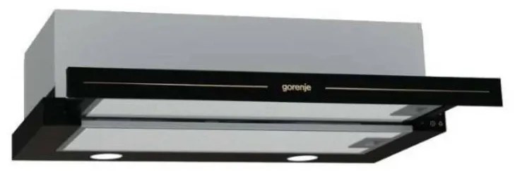 Gorenje BHP62CLB Συρόμενος Απορροφητήρας 60cm Inox (065038401) 4 χρόνια εγγύηση