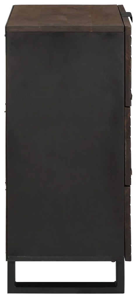 vidaXL Ντουλάπα - 40x33.5x75 εκ. Στερεό ξύλο μάνγκο