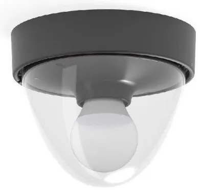 Πλαφονιέρα Φωτιστικό Οροφής Πλαστικό Nook H15,5 Φ418 Nowodvorski-7978-Μαύρο 7978