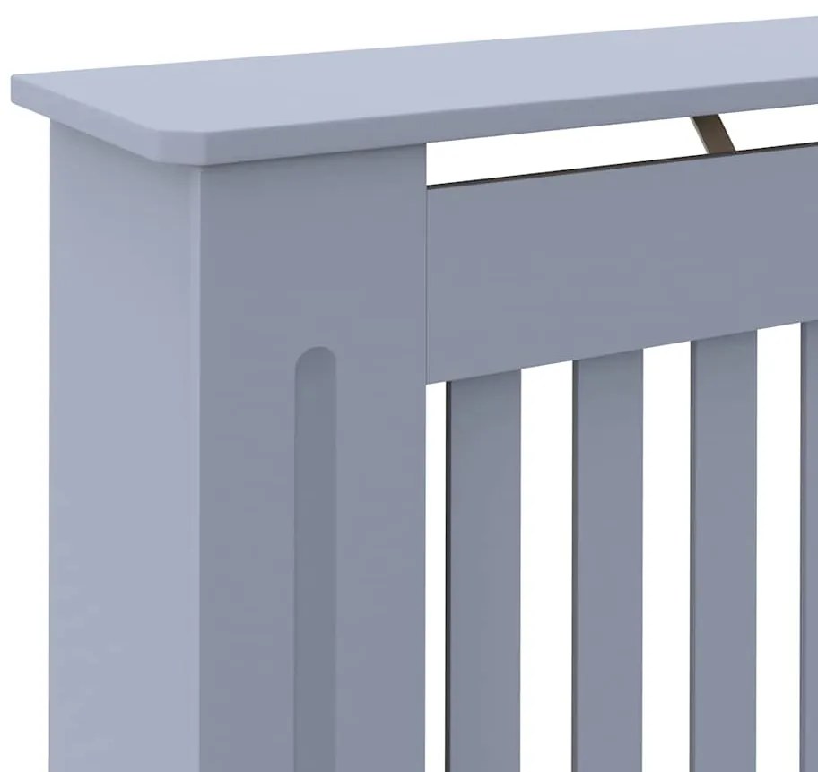 vidaXL Κάλυμμα Καλοριφέρ Ανθρακί 172 x 19 x 81,5 εκ. από MDF