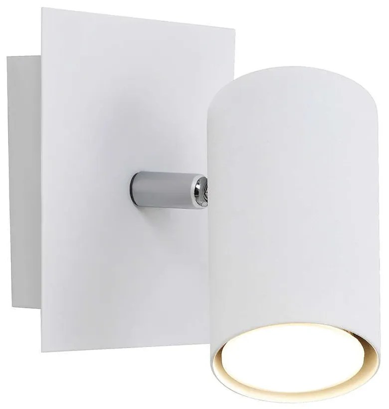 Φωτιστικό Τοίχου Marley 802400101 White White Trio Lighting Metal