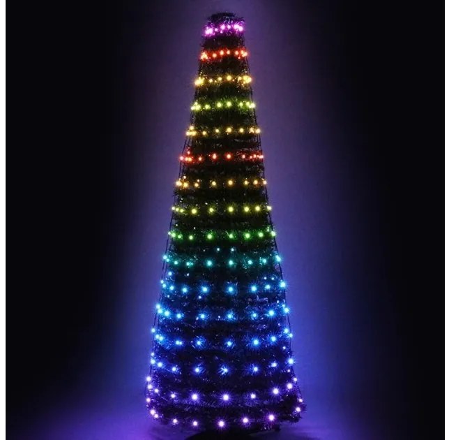 Λαμπάκια Σειράς 216xLED 10W IP44 RGB X132163424 Aca-X132163424-Διάφανο X132163424