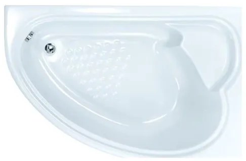 SANITEC 505 Claudia R Γωνιακή Μπανιέρα Δεξιάς Τοποθέτησης Ακρυλική 165x95cm