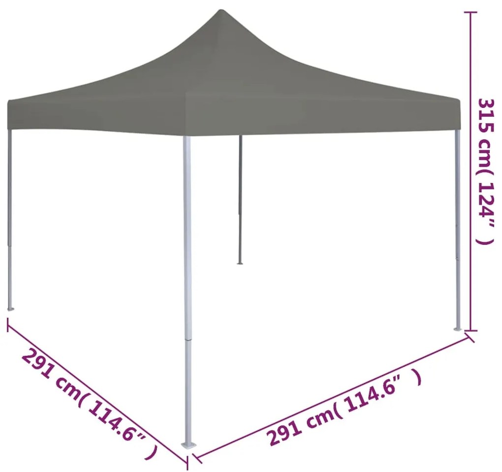 ΤΕΝΤΑ ΕΚΔΗΛΩΣΕΩΝ ΠΤΥΣΣΟΜΕΝΗ POP-UP ΑΝΘΡΑΚΙ 3 X 3 Μ. 44963