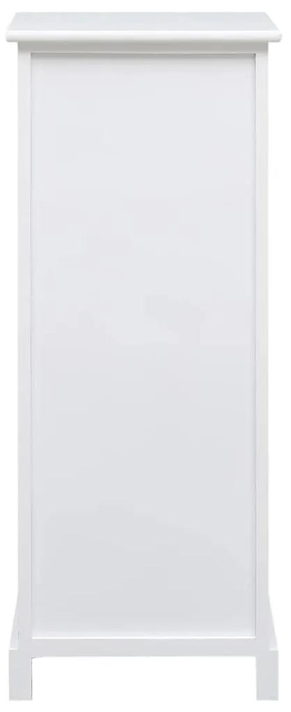 Βοηθητικό Ντουλάπι 35x30x90 εκ. από Ξύλο Παυλώνιας - Λευκό