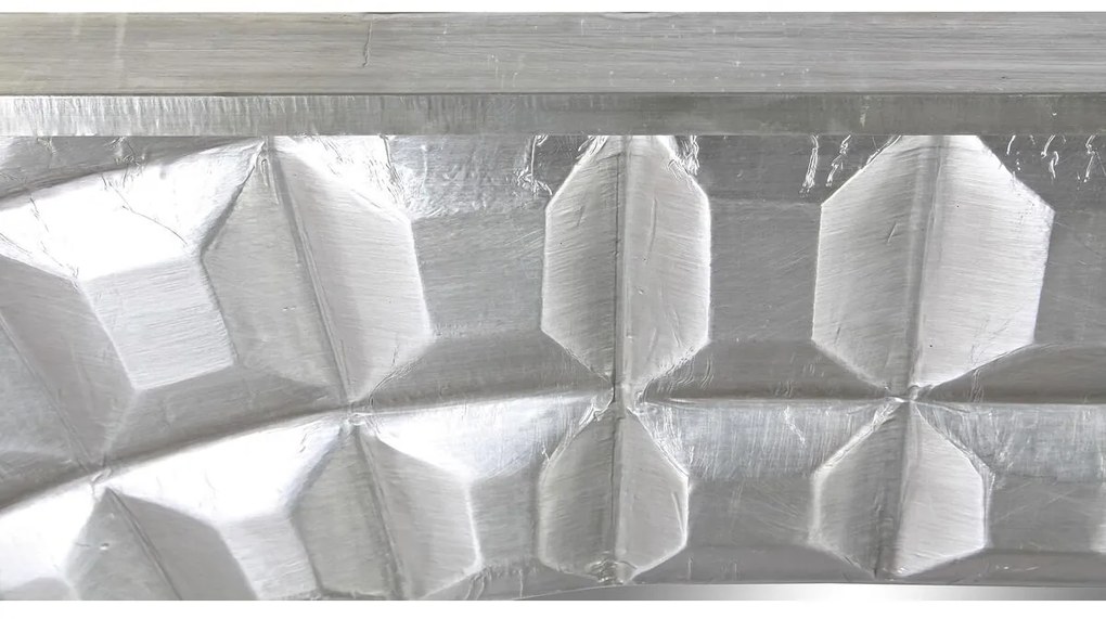 Τοίχο καθρέφτη DKD Home Decor Ασημί Σύγχρονη 154 x 4 x 92 cm