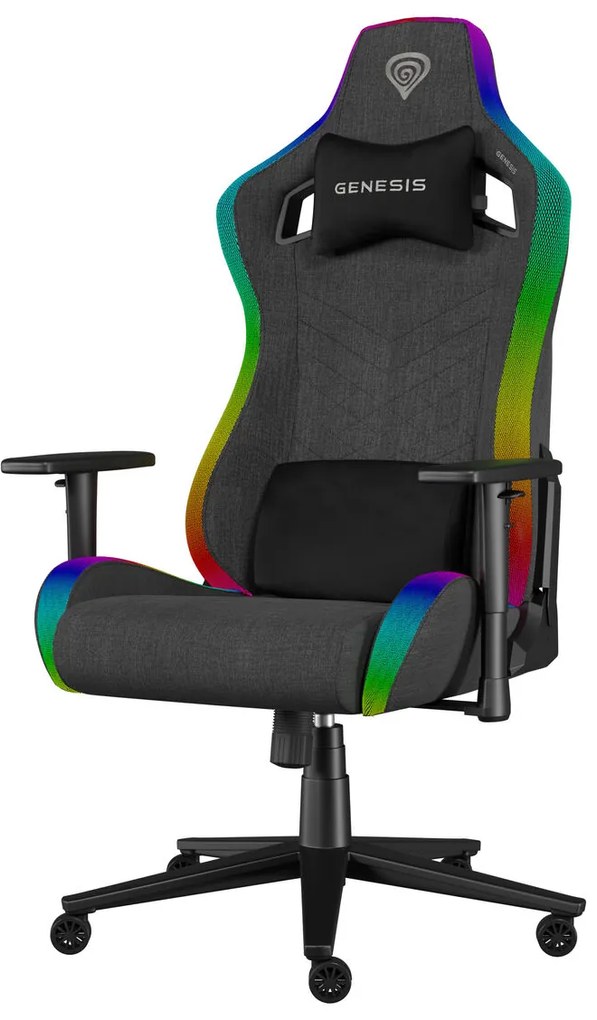 Καρέκλα Παιχνιδιού Genesis NFG-2246 Μαύρο Γκρι
