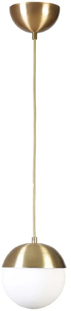 Φωτιστικό Οροφής Kure 941RTN1220 Φ15x70cm 1xE27 40W Gold-White Opviq