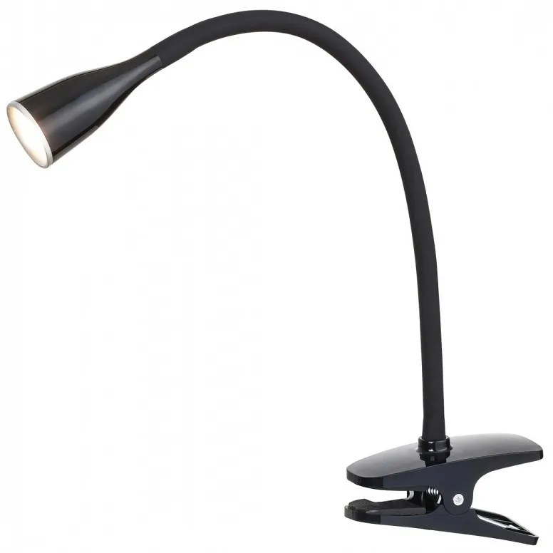 Rabalux Jeff Φωτιστικό Γραφείου Μανταλάκι Π13xY35cm LED 4.5W Μαύρο 4197