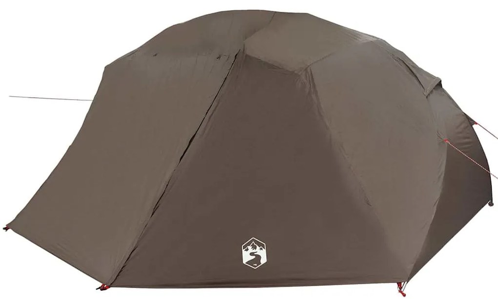 vidaXL Σκηνή ψαρέματος με στέγη με αέρα αέρα Καφέ 514 x 465 x 187 εκ.