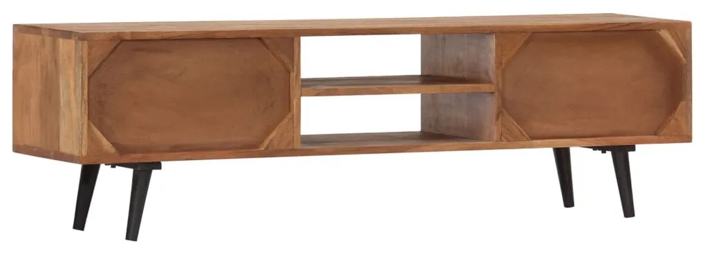 vidaXL Έπιπλο Τηλεόρασης 140 x 30 x 40 εκ. από Μασίφ Ξύλο Ακακίας