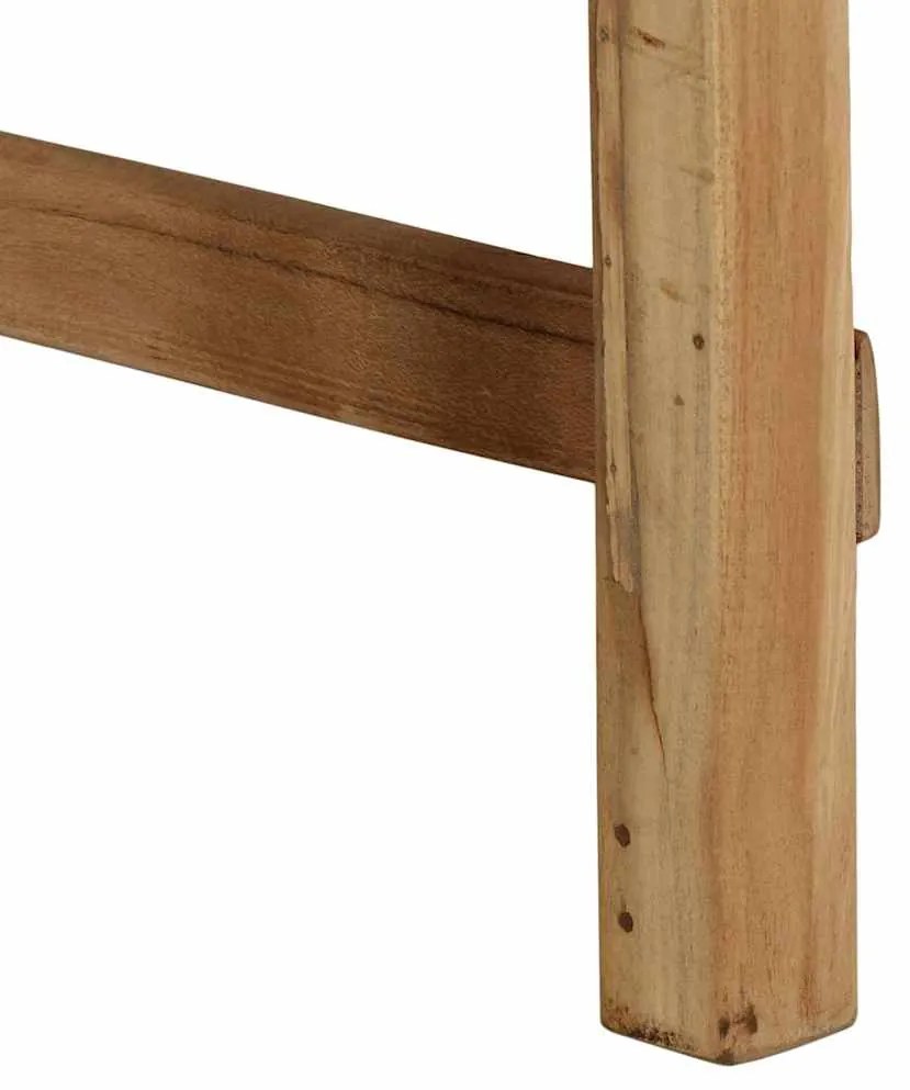 vidaXL Τραπεζαρία Καφέ 110 x 55 x 76 cm Μασίφ ανακυκλωμένο ξύλο