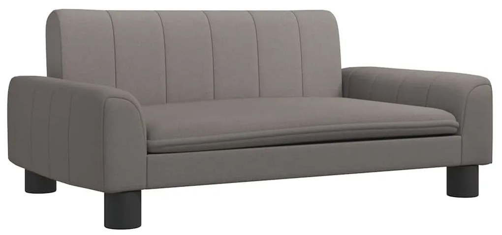 vidaXL Κρεβάτι Σκύλου Taupe 90 x 53 x 30 εκ. Υφασμάτινο