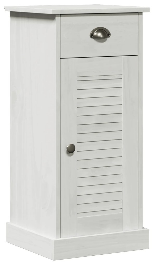 vidaXL Σετ Επίπλων Μπάνιου 3 pcs Λευκό αντικέ 37 x 34 x 110 εκ