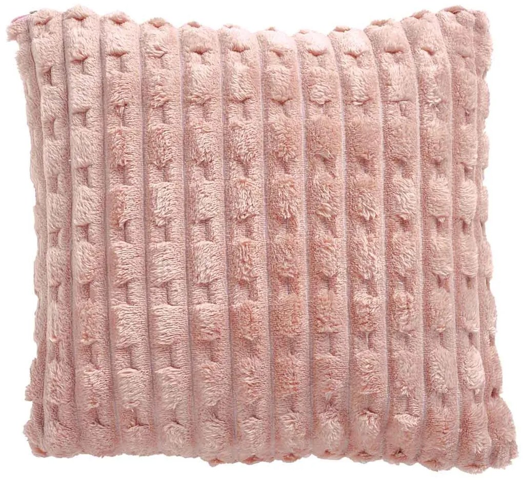 Διακοσμητικό Μαξιλάρι Fleece (40x40) Das Home Sherpa 1175 Nude