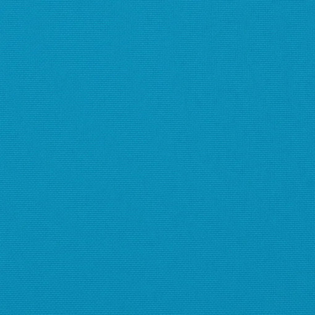 vidaXL Μαξιλάρι Πάγκου Κήπου Γαλάζιο 120x50x7 εκ. Ύφασμα Oxford