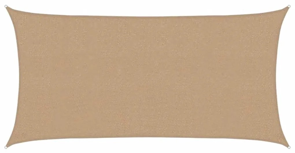 vidaXL Πανί Σκίασης Taupe 2,5 x 4,5 μ. από HDPE 160 γρ./μ²