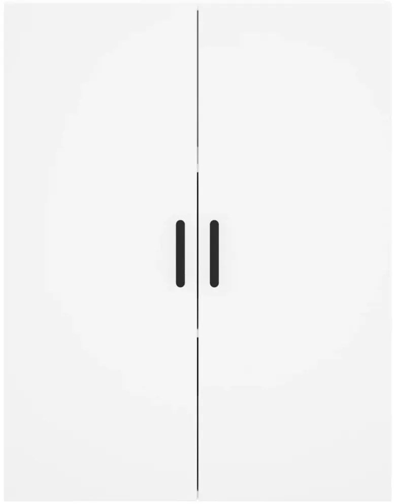 vidaXL Ντουλάπι Λευκό 69,5x34x180 εκ. από Επεξεργασμένο Ξύλο