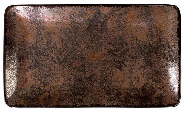 Πιατέλα Σερβιρίσματος Ορθογώνια (27x16) Oriana Ferelli Moon Shade Oxyde 23248-01