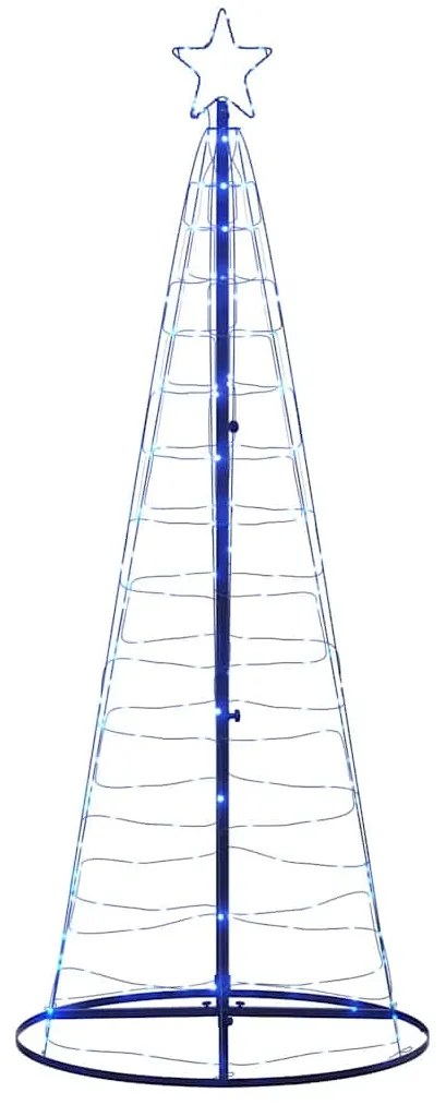vidaXL Χριστουγεννιάτικο δέντρο LED 200 LED μπλε 182 εκ.