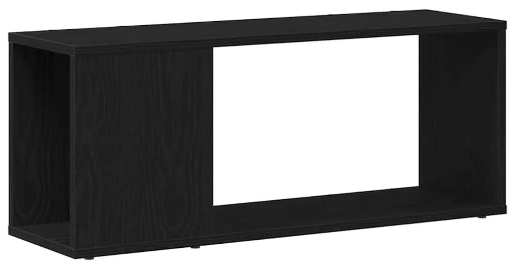 vidaXL Κέντρο ψυχαγωγίας Μαύρο 80 x 24 x 32 cm Επεξεργασμένο ξύλο
