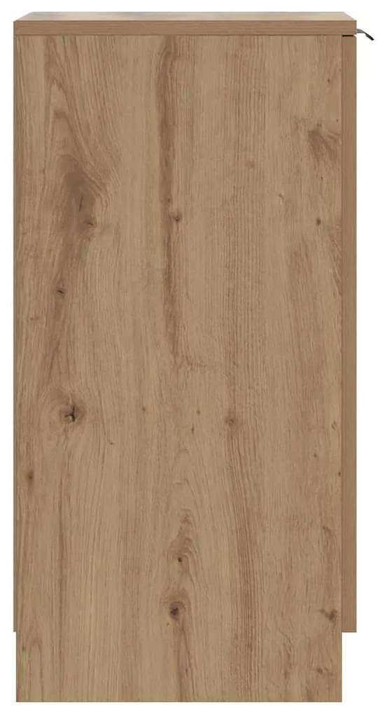 vidaXL Παπουτσοθήκη Χρώμα Αρτισιανή Δρυς 29,5x35x70 εκ. Επεξ. Ξύλο