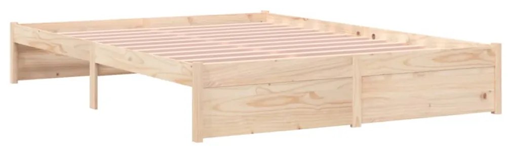 Πλαίσιο Κρεβατιού 150 x 200 εκ. Μασίφ Ξύλο King Size 814954