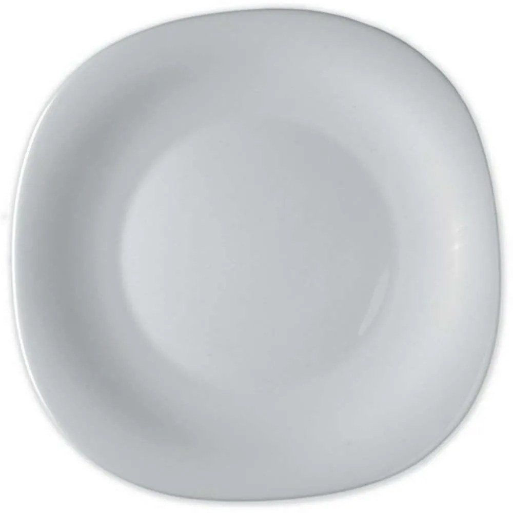 Πιάτο Φρούτου Οπαλίνα Parma BR01516500 20x20cm White Bormioli Rocco Opaline