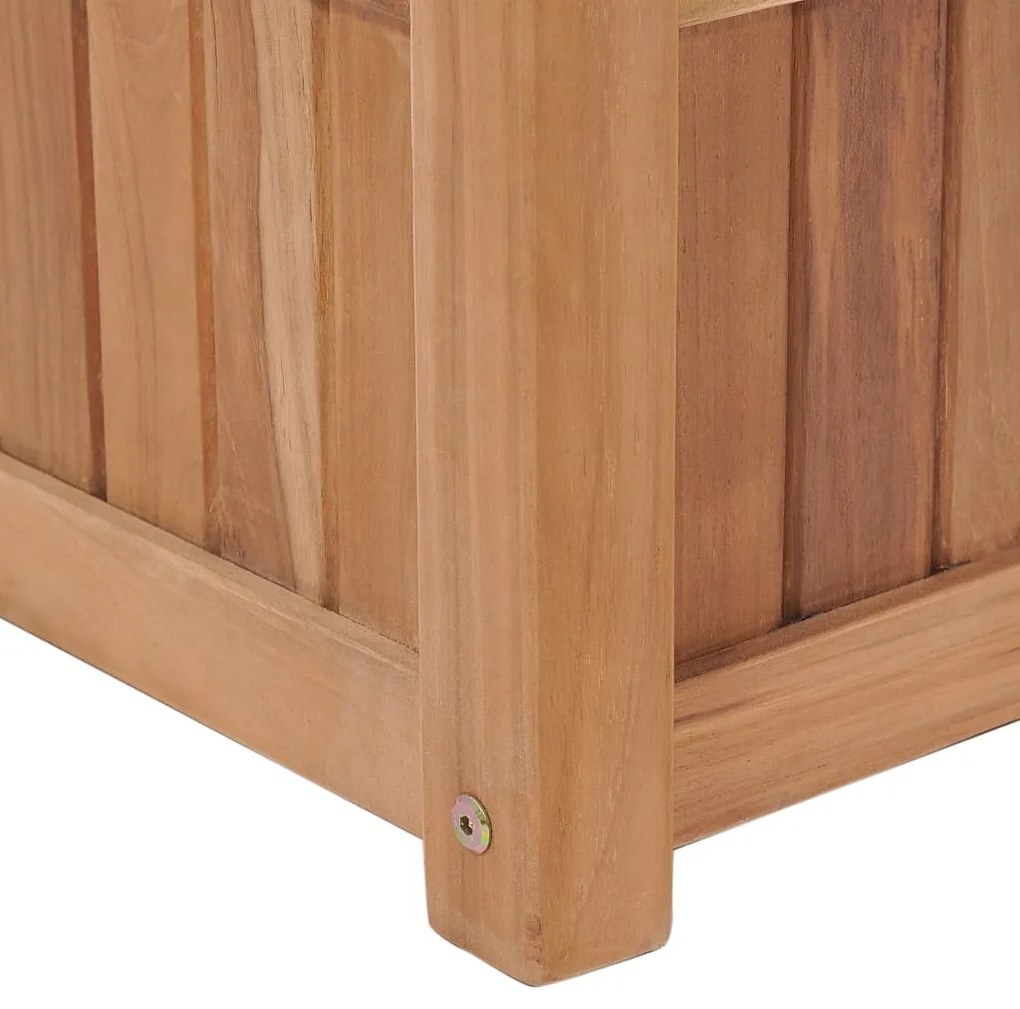 vidaXL Ζαρντινιέρα Υπερυψωμένη 100 x 30 x 25 εκ. από Μασίφ Ξύλο Teak