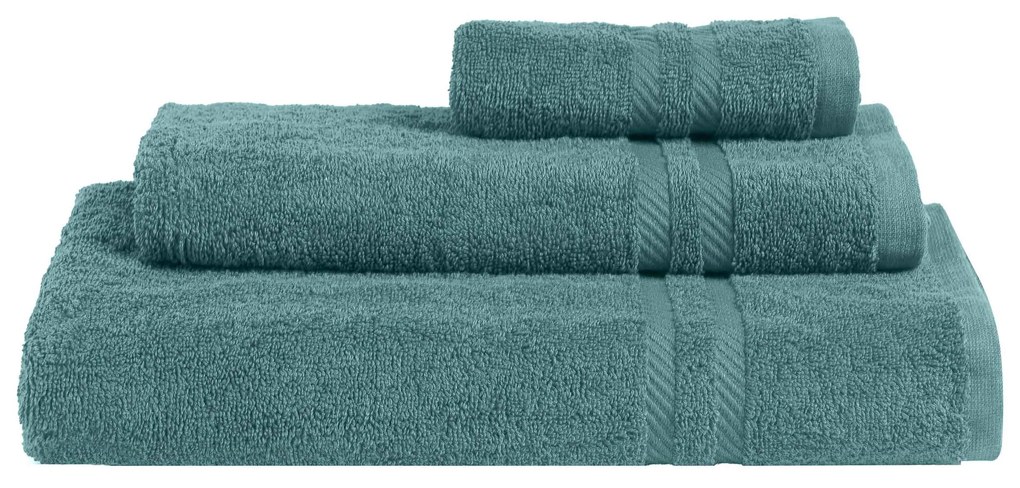 Πετσέτα AVELA CLOUDY AQUA Κυανοπράσινο Πετσέτα χεριών: 30 x 50 εκ. MADI