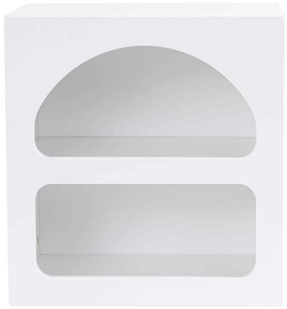 Κομοδίνο Liva 125GLN1226 50x40x50cm White