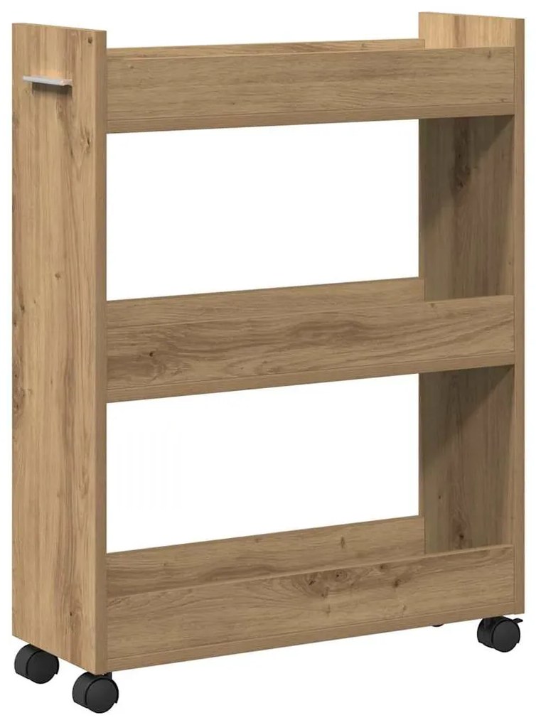 vidaXL Ντουλαπιού artisan δρυς 60 x 22 x 79 εκ Επεξεργασμένο ξύλο