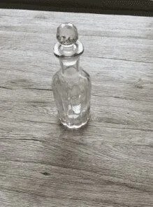Bonsai Home Μπουκάλι Γυάλινο Καράφα 23εκ 500ml Διάφανο