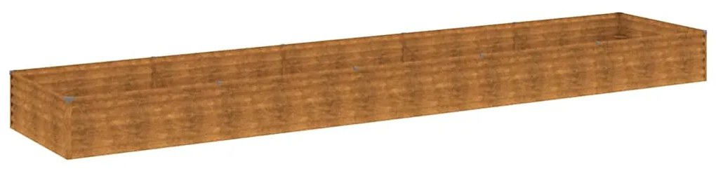 vidaXL Ζαρντινιέρα 482 x 100 x 36 εκ. από Ατσάλι Σκληρυθέν στον Αέρα