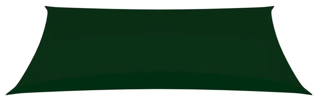 Πανί Σκίασης Ορθογώνιο Σκούρο Πράσινο 3x6 μ. από Ύφασμα Oxford - Πράσινο