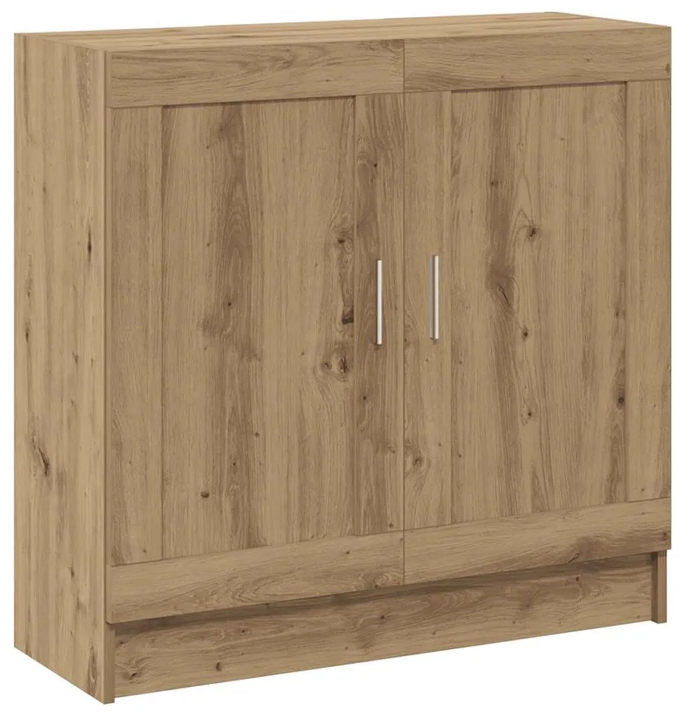 vidaXL Βιβλιοθήκη Artisan Δρυς 82,5x30,5x80 εκ. Επεξεργασμένο Ξύλο
