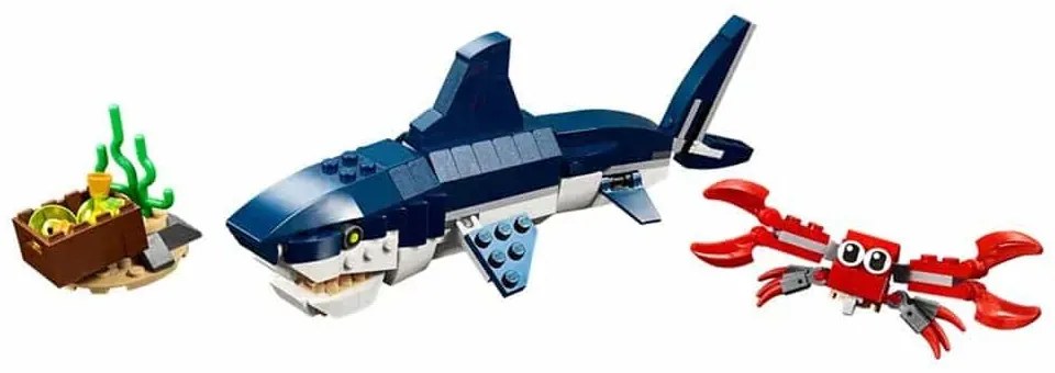 Πλάσματα Της Βαθιάς Θάλασσας 31088 Creator 230τμχ 7 ετών+ Multicolor Lego