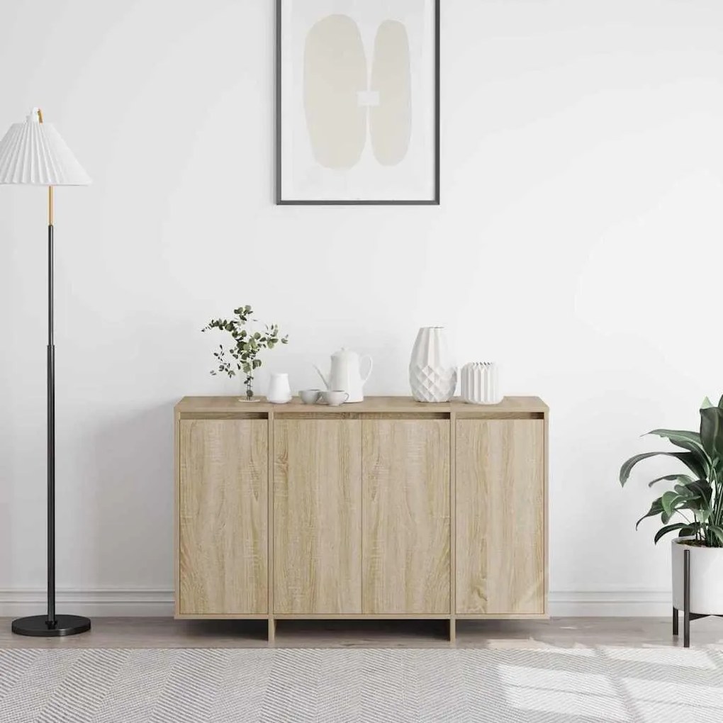 vidaXL Πλαϊνό γραφείο Sonoma Δρυς 120 x 41 x 75 εκ. Επεξεργασμένο ξύλο