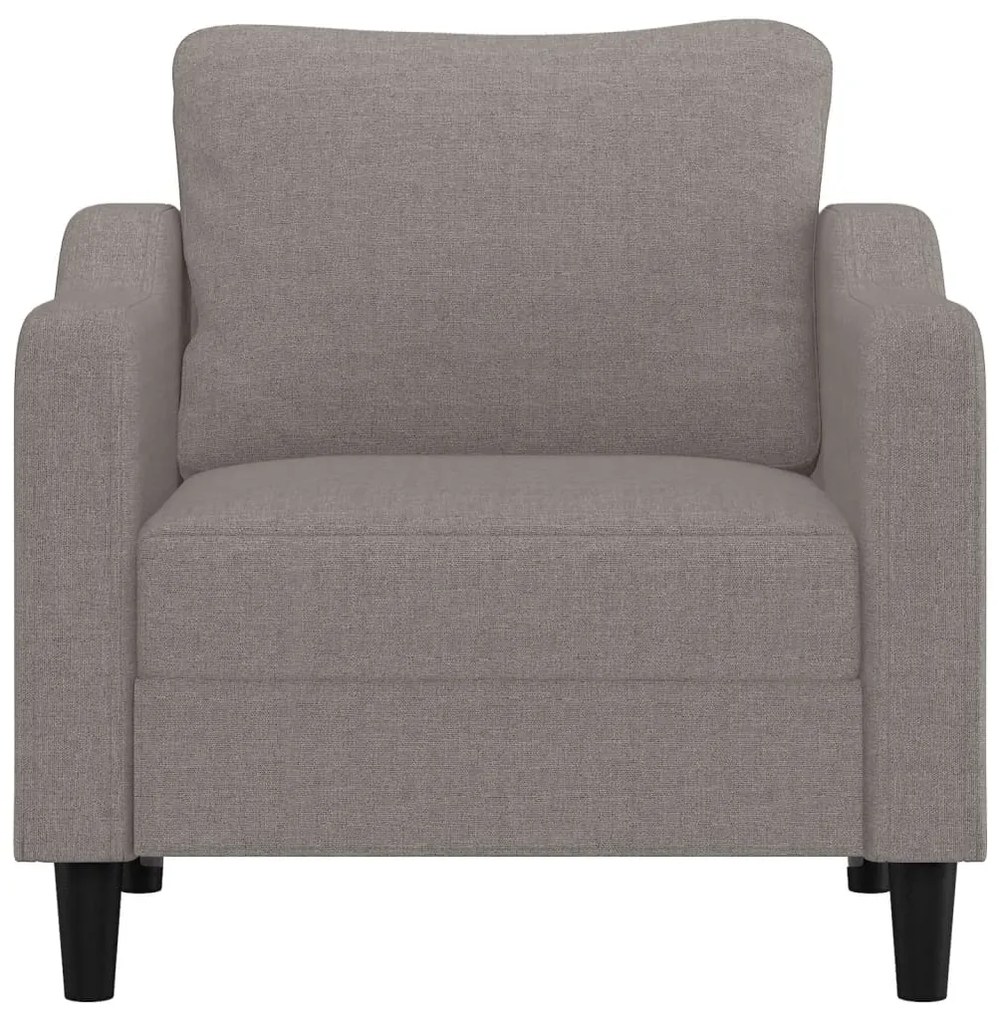 vidaXL Πολυθρόνα Taupe 60 εκ. Υφασμάτινη