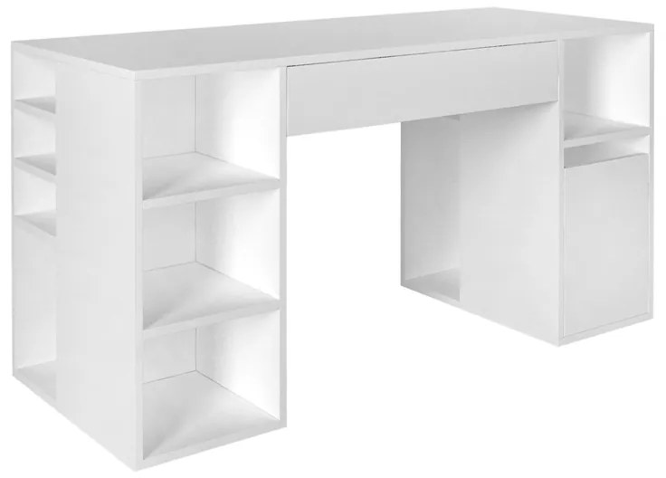 ΓΡΑΦΕΙΟ ΕΡΓΑΣΙΑΣ PONTUS MEGAPAP ΧΡΩΜΑ ΛΕΥΚΟ 145X60X74,4ΕΚ.