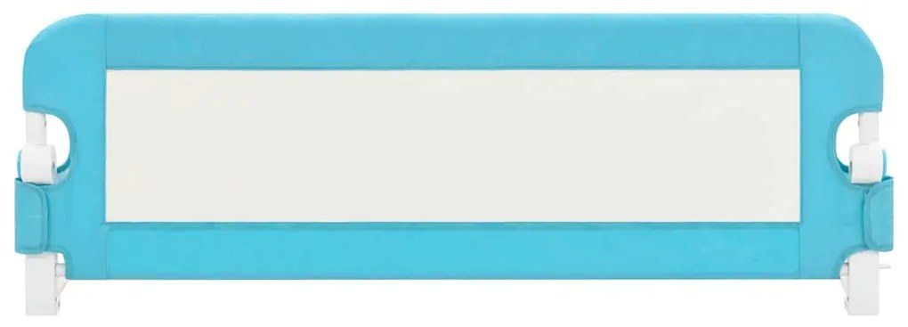vidaXL Μπάρα Κρεβατιού Προστατευτική Μπλε 120 x 42 εκ. από Πολυεστέρα